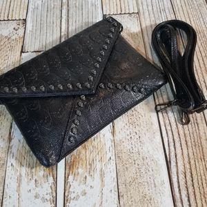 Skull clutch/crossbody